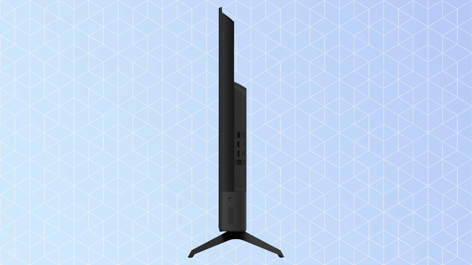 Side view of Vizio D-Series