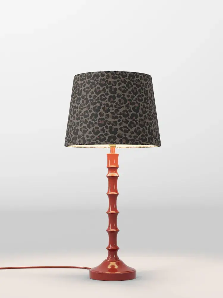 Next, Red Elliot Table Lamp Base