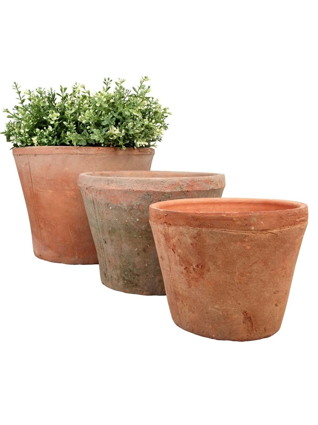 Amazon, Esschert Design At21 Aged Terra Cotta Pot, Large