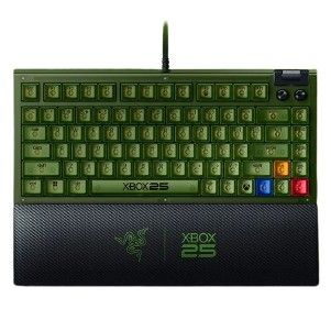 Green gaming keyboard