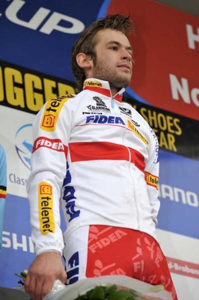 A proud Kacper Szczepaniak (Poland)