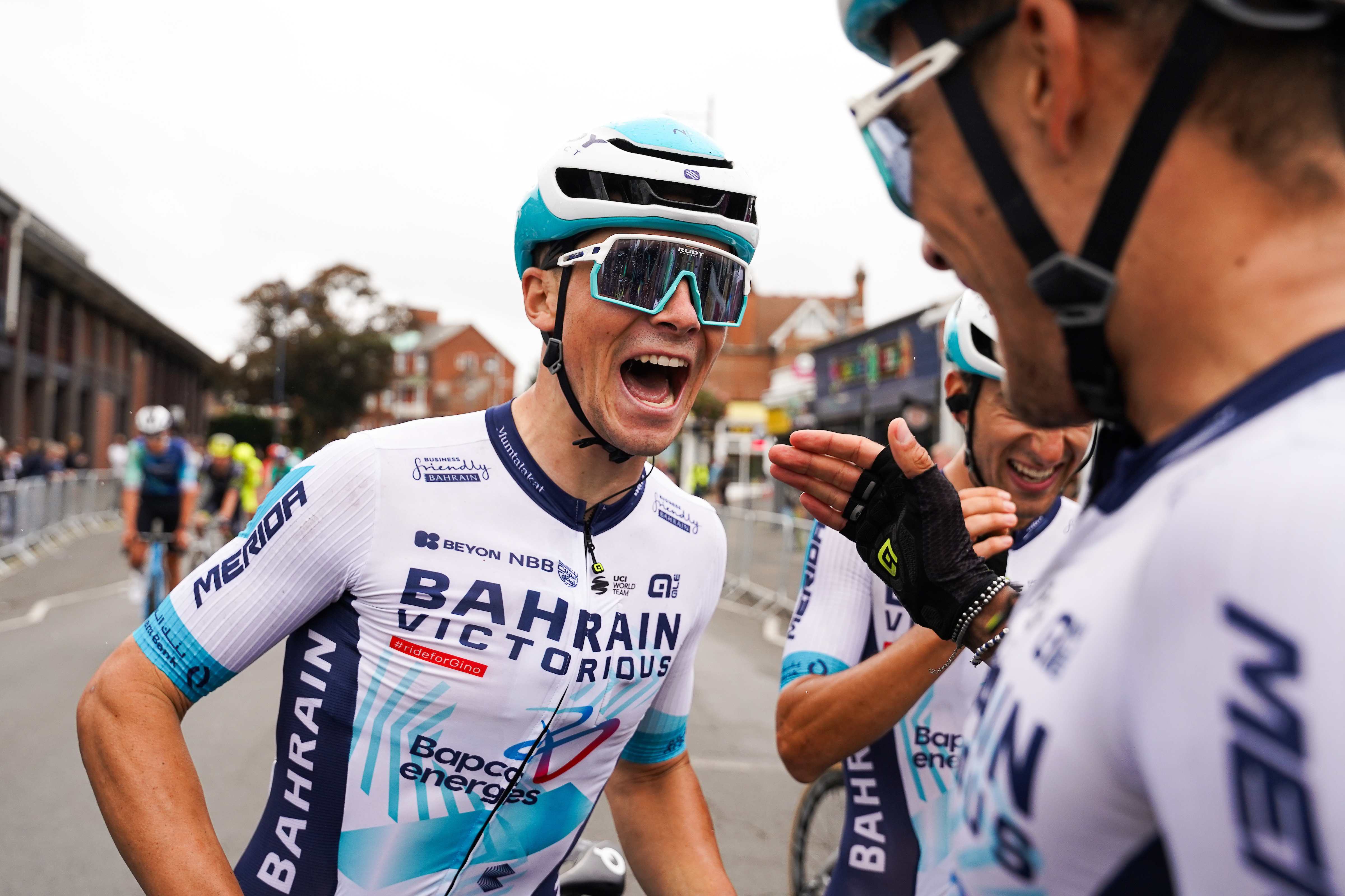 Matevž Govekar wins reduced bunch sprint on the final stage of the Tour of Britain