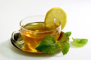 herbal hot tea stress reliever