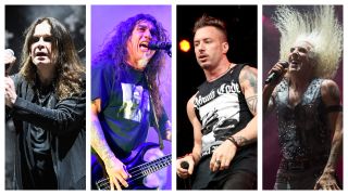 Ozzy Osbourne, Tom Araya, Greg Puciato and Dee Snider during farewell tours