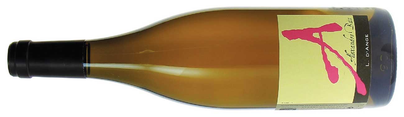 Bottle of Alexandre Bain 2018 L d&amp;rsquo;Ange Vin de France