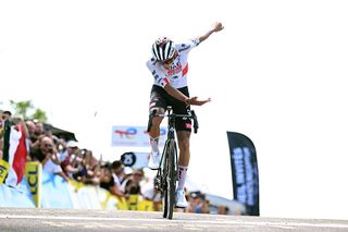 Tour Auvergne-Rhône-Alpes: Isaac del Toro catches and drops attacker Juan Ayuso in clash on Grand Colombier to claim stage 7 victory