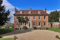 Period features meet modern styling at The Old Rectory at Penshurst in Kent.