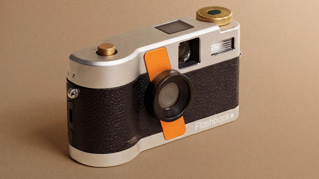 The Flashback One75 digital compact camera