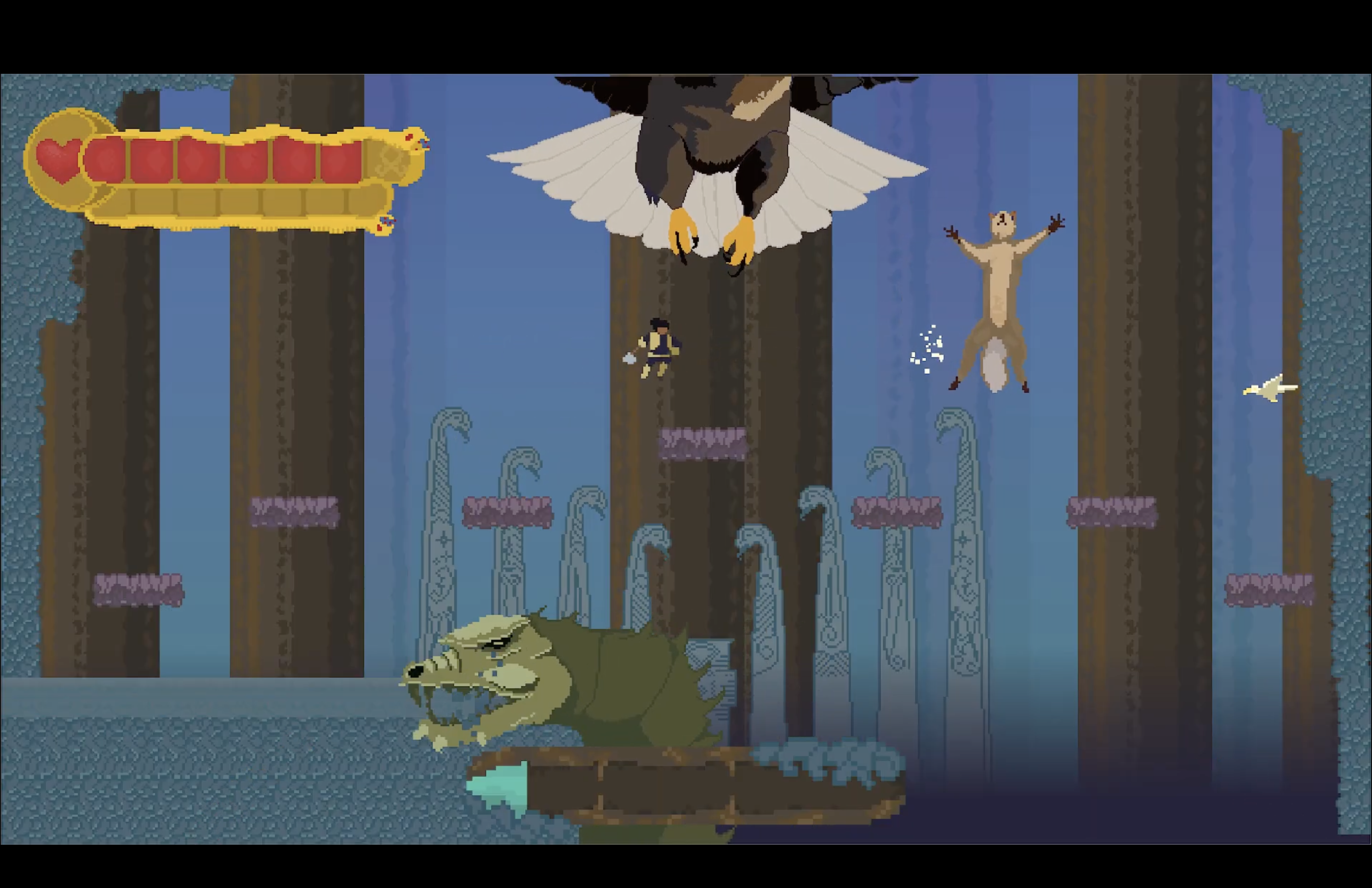 Game art from a finalist of the BAFTA Young Game Designers competition