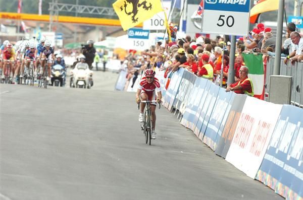 It was an active race, with a number of riders launching attempts to break away from the main field.