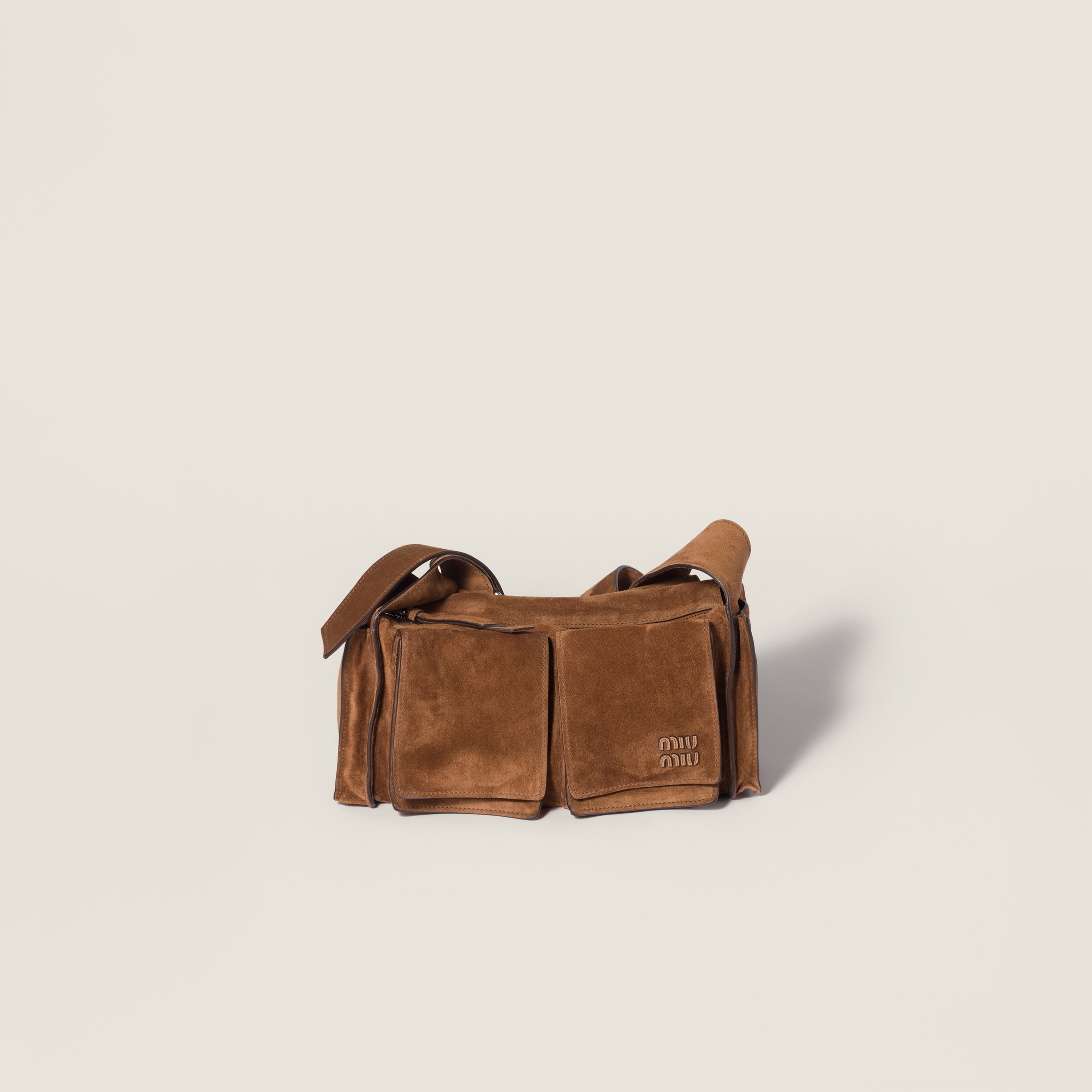 Utilitaire Suede Shoulder Bag