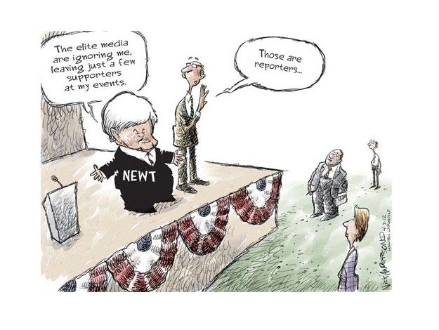 Newt&amp;#039;s thinning crowd