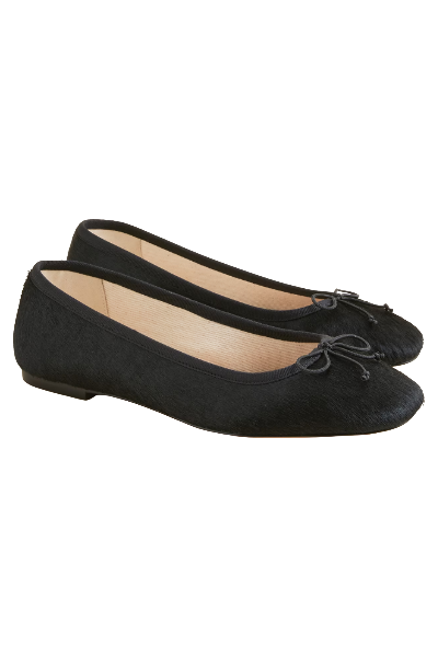 J.Crew, Quinn Ballet Flats in Calf Hair