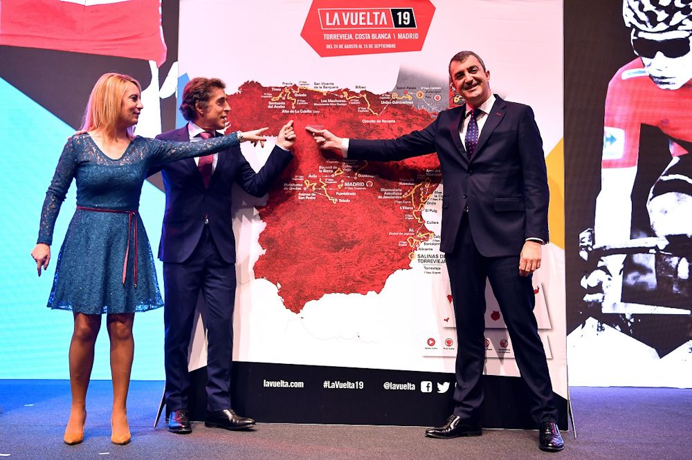 Former pro Perico Delgado and Vuelta director Javier Guillen