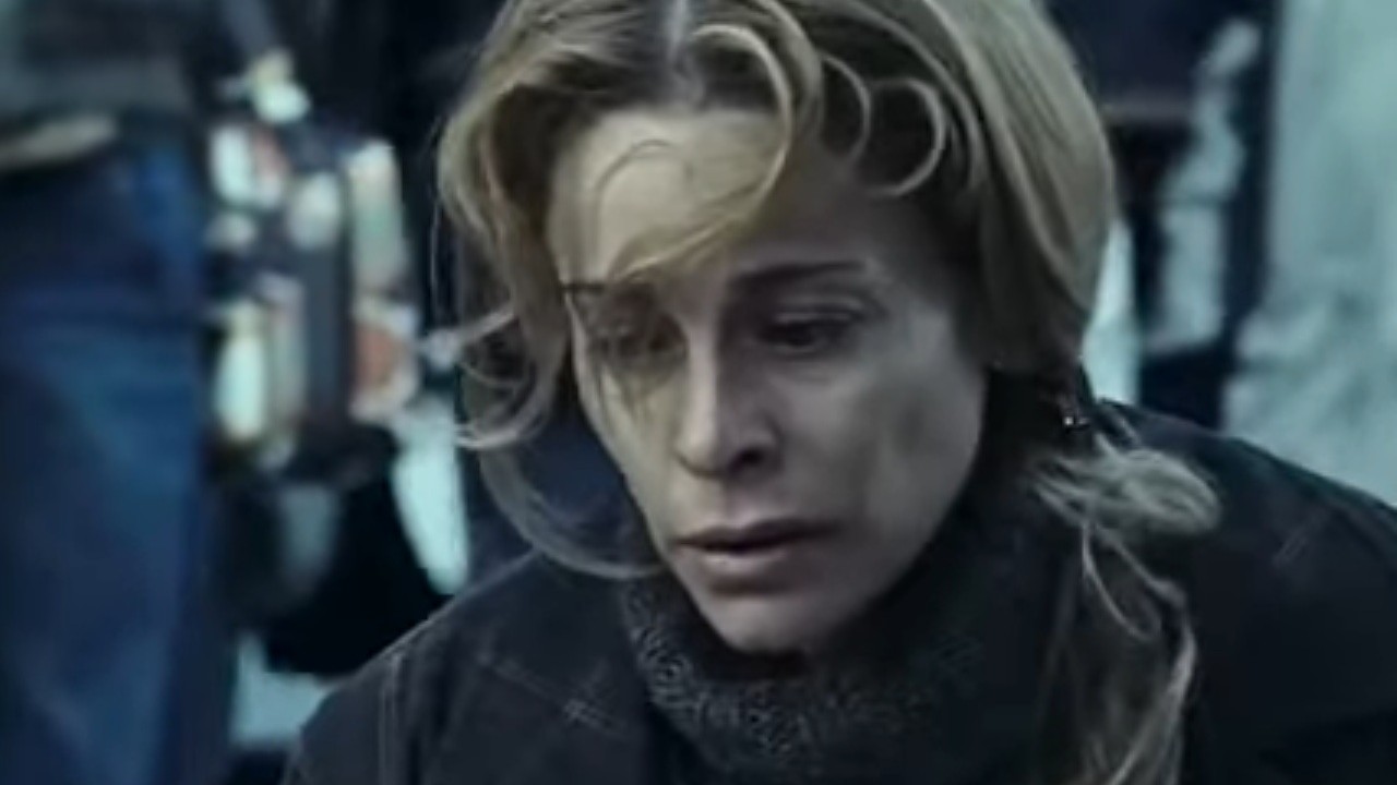 A somber Belen Rueda in The Orphanage