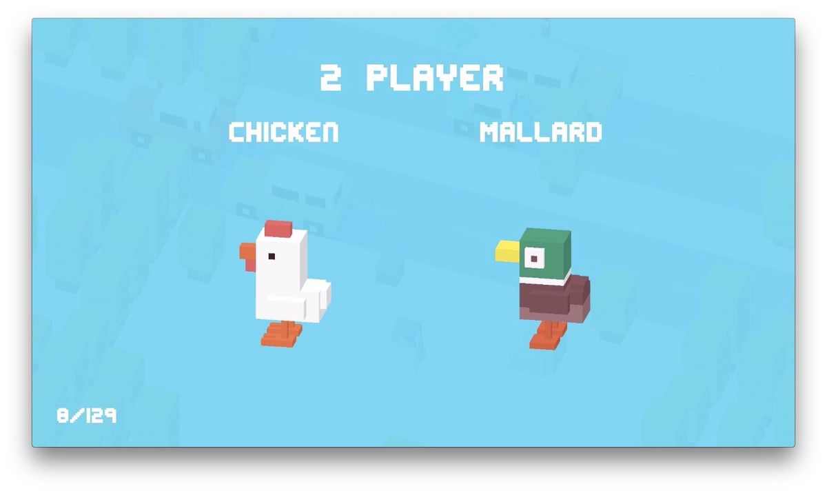 Crossy Road as a chicken 2 