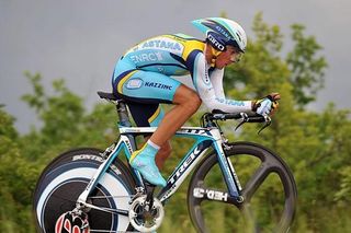 Alberto Contador (Astana) will have a changed TT position soon