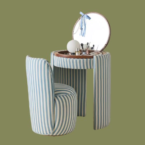Urban Outfitters, Jane Stripe Vanity and Chair