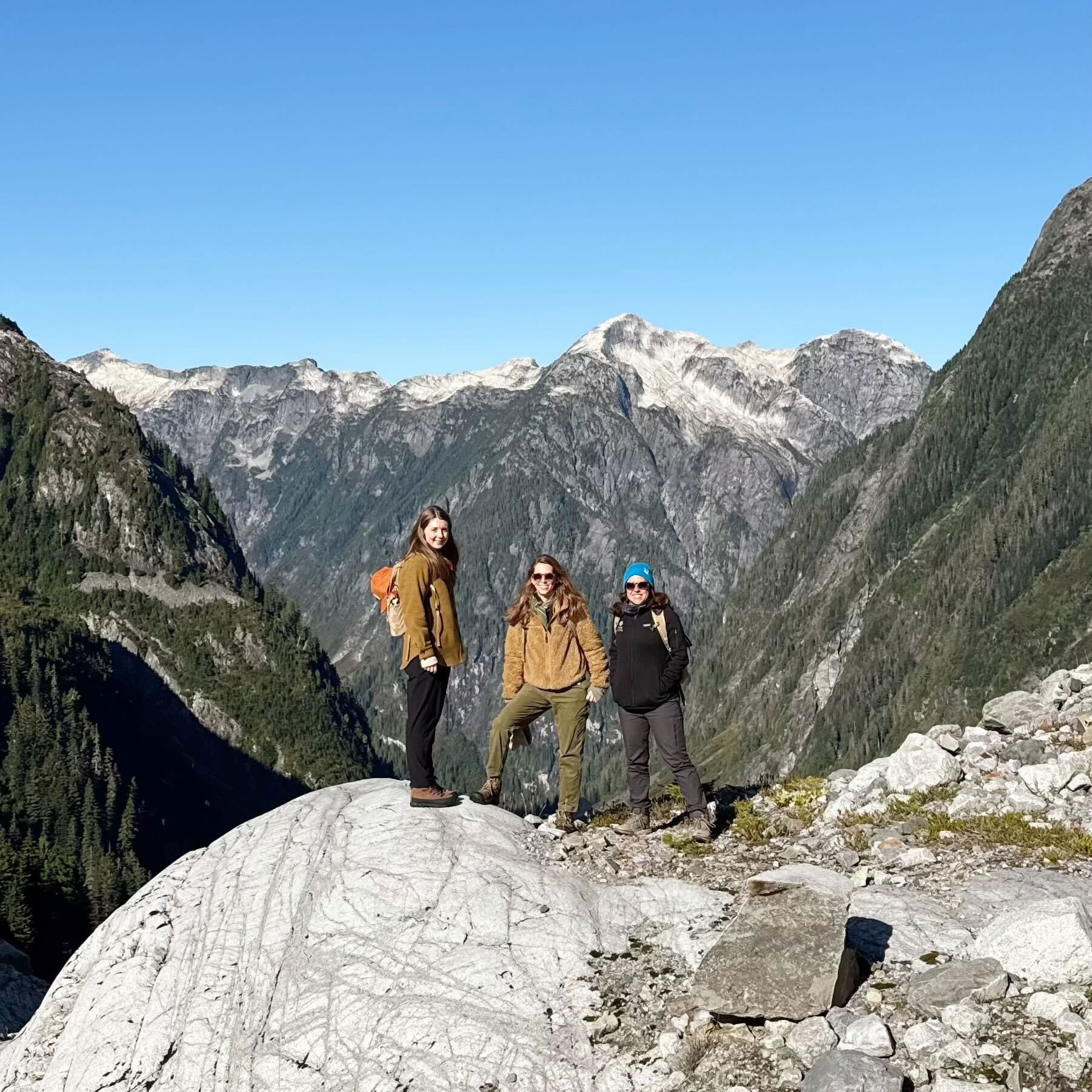 A mountain top in the most remote part of Canada? It's just another week at work for the intrepid Rosie Paterson.
