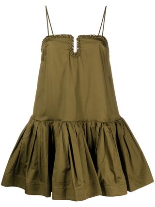 Green Willow Mini Dress