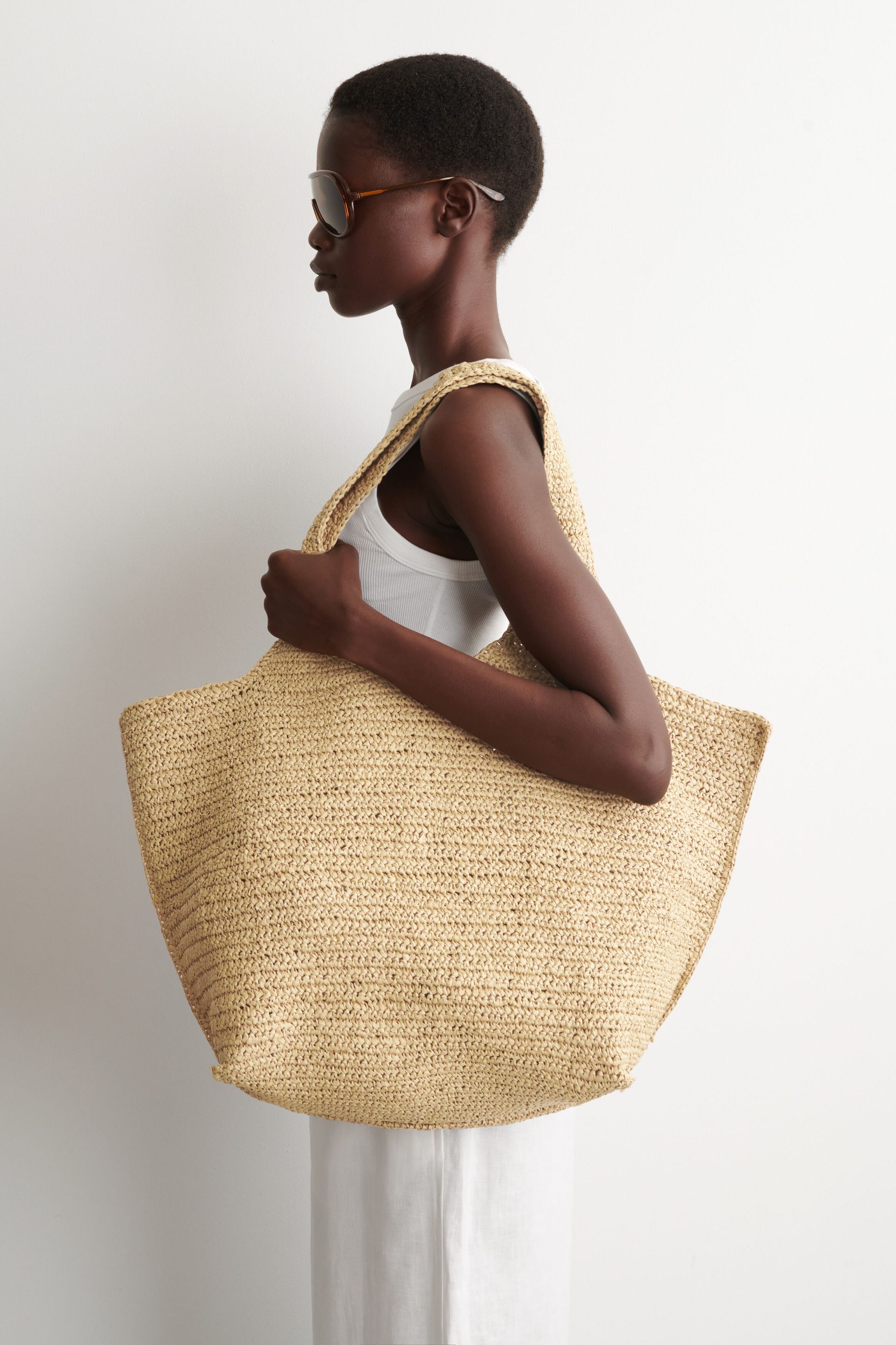 Sculpted Tote Bag - Paper