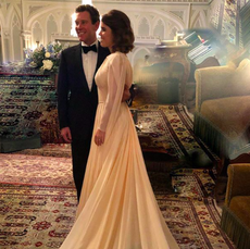 princess eugenie zac posen wedding dress instagram