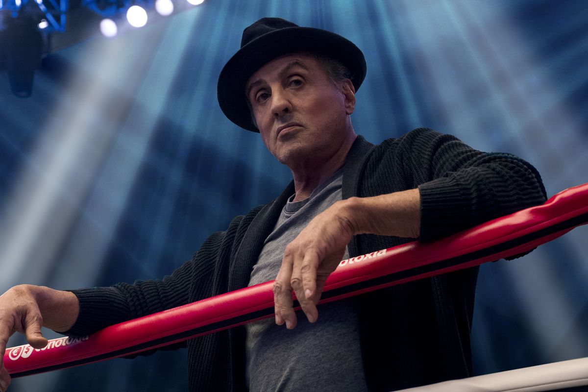 Sylvester Stallone is back n the ring