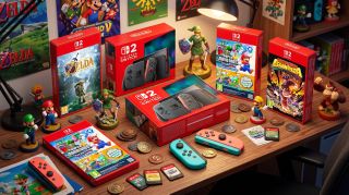 Nintendo switch 2 on desk