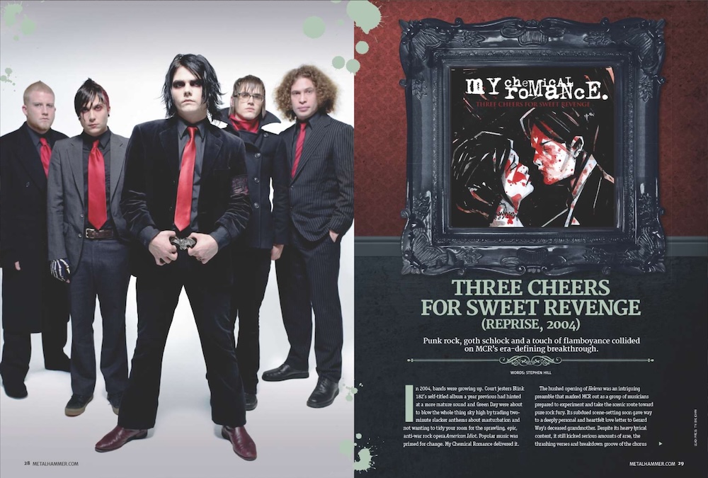 MCR bookazine spread