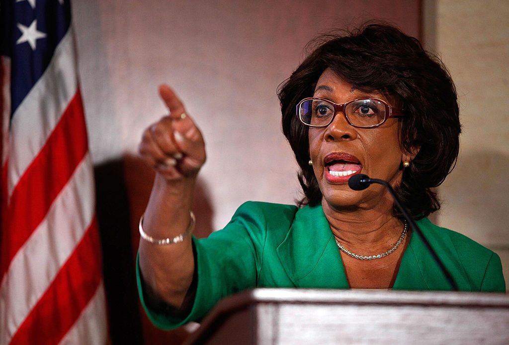 Maxine Waters.