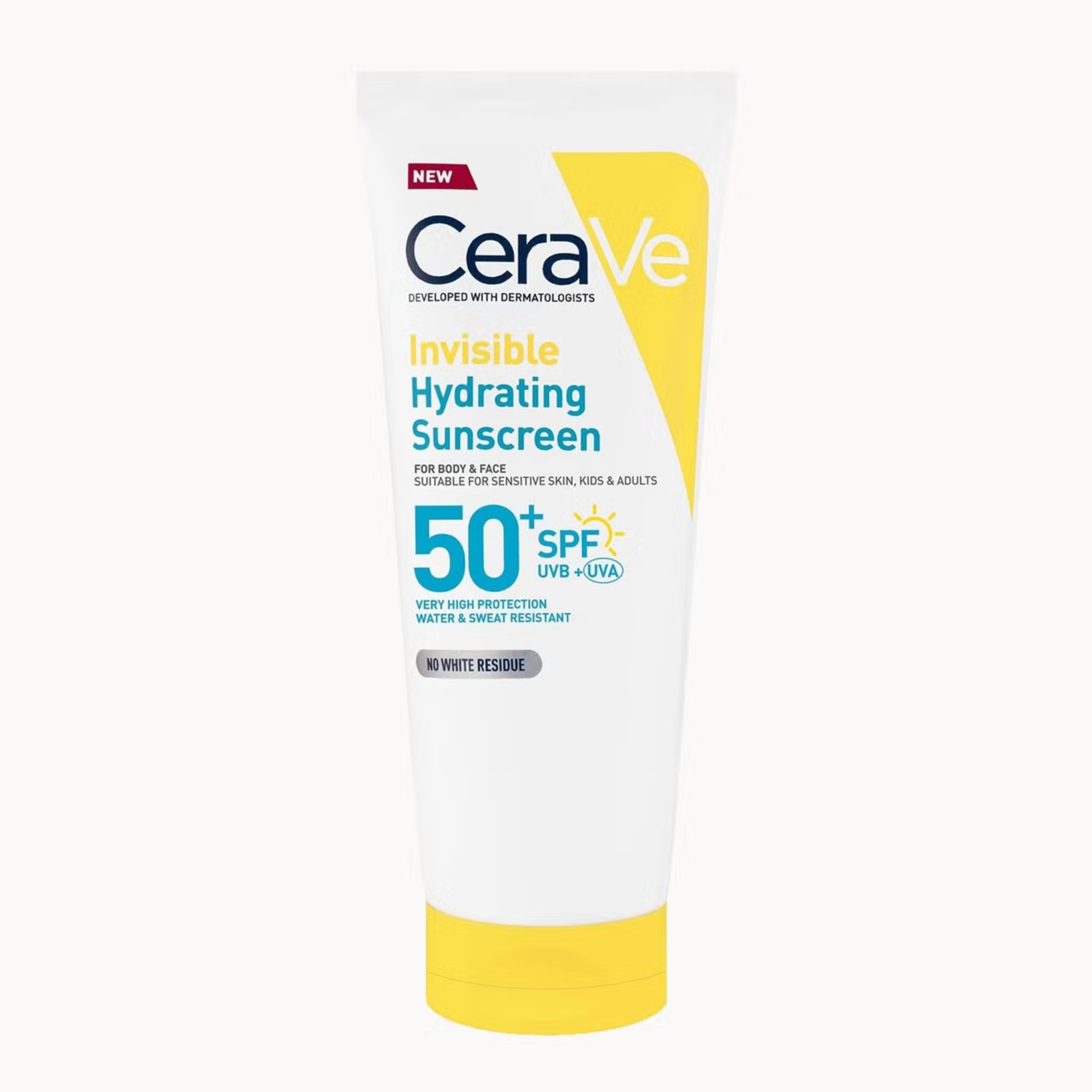 an image of CeraVe Invisible Hydrating Sunscreen SPF50+