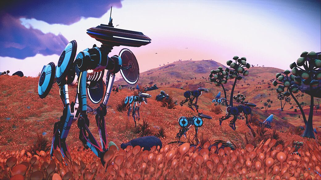 Wild synthetic "animals" can now be found natively on some planets.
