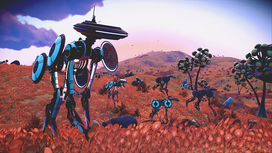 Wild synthetic "animals" can now be found natively on some planets.