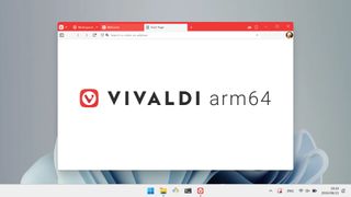 Vivaldi optimized for Windows on Arm