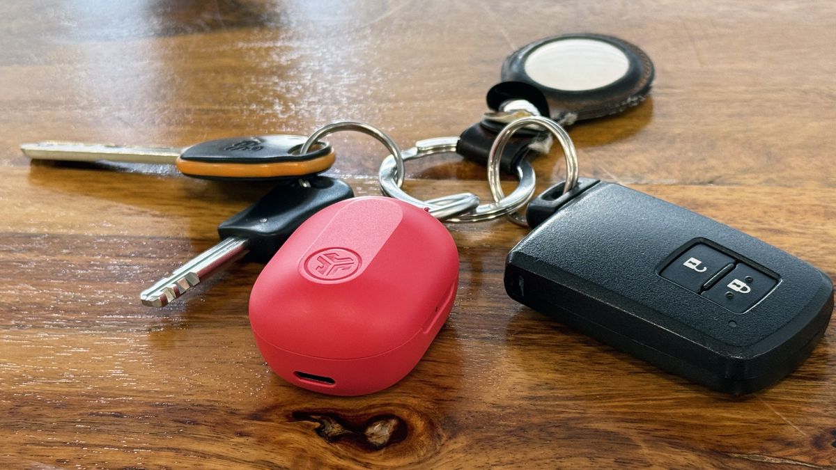 These tiny, cheap keyring wireless earbuds have Apple Find My location support — they're an AirTag and noise-cancelling earbuds in one essential package