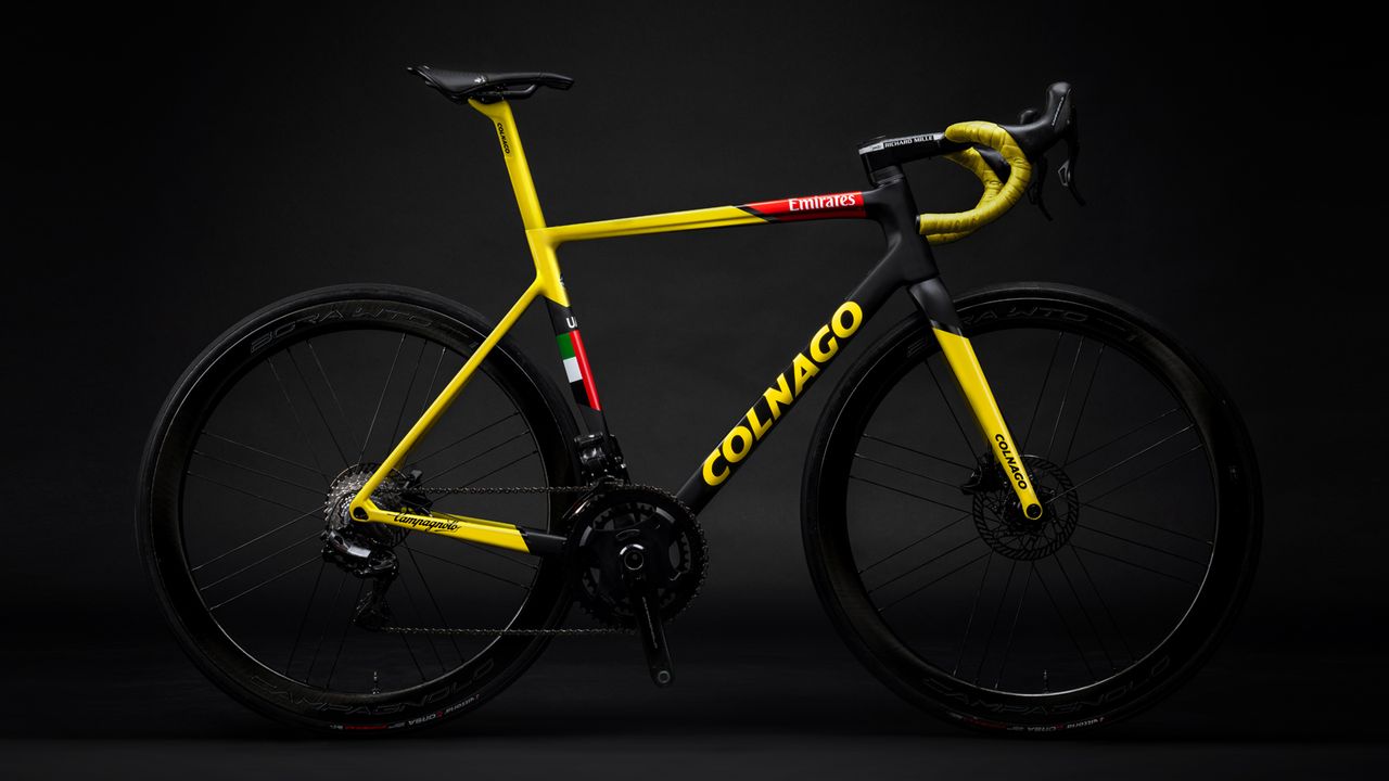 Colnago V3Rs Tour de France yellow colours
