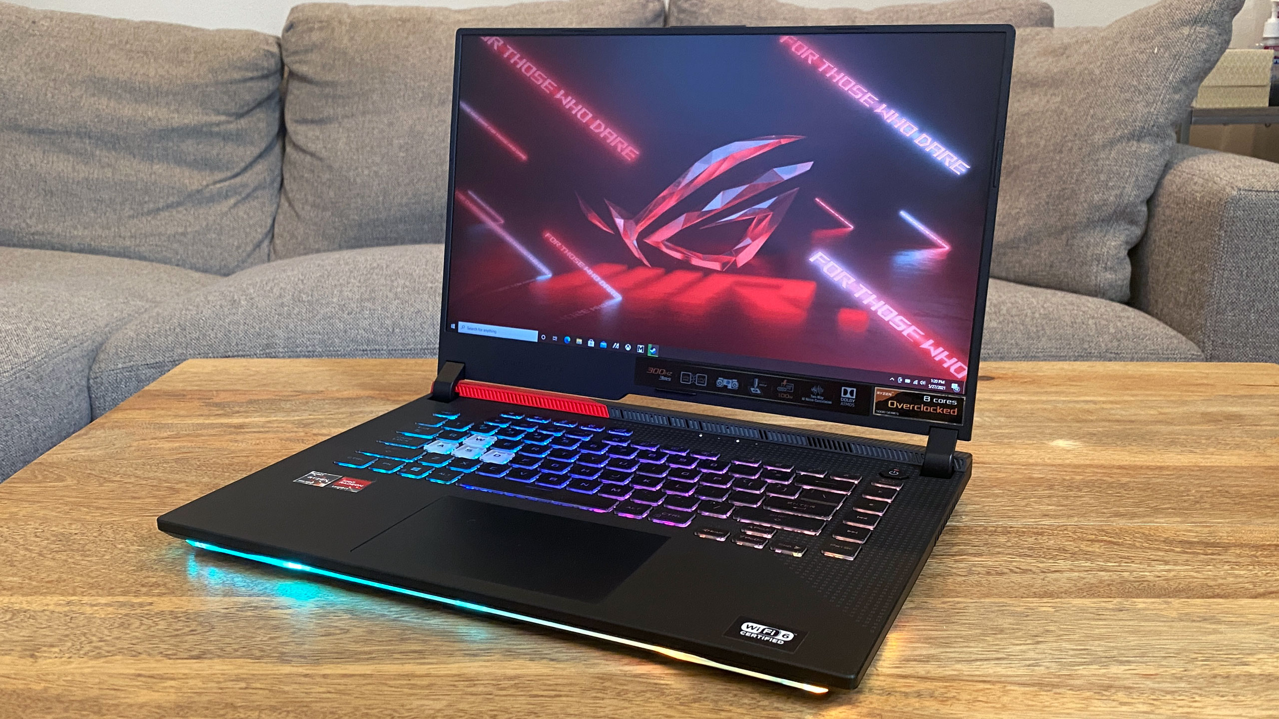 Asus ROG Strix G15 Advantage Edition Review: Meet Radeon RX 6800M | Tom ...