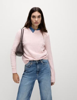 Air-Yarn Crew Neck Jumper