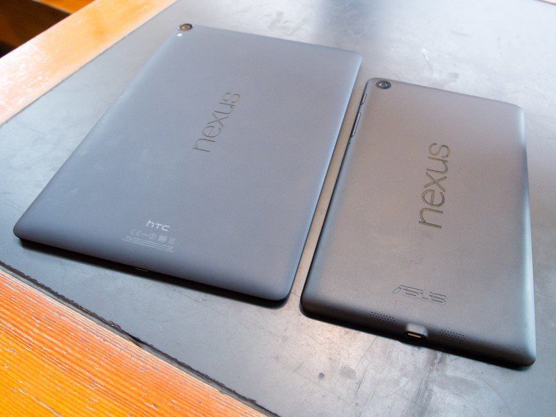 Nexus 9 and Nexus 7