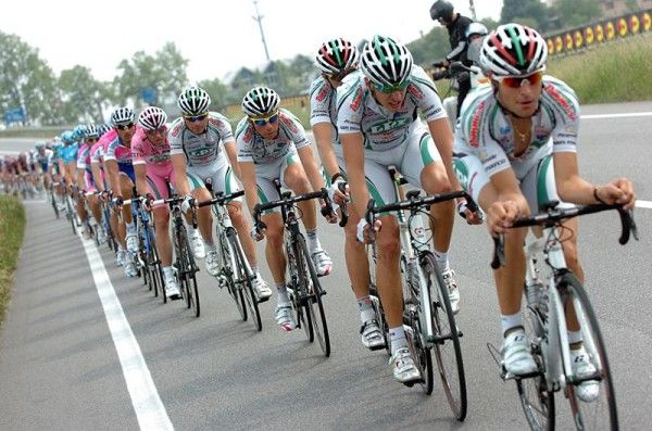 LPR Brakes led the peloton for the majority of the early part of the stage.