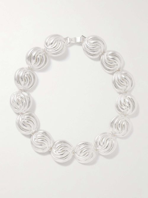 Knot Silver-Tone Necklace