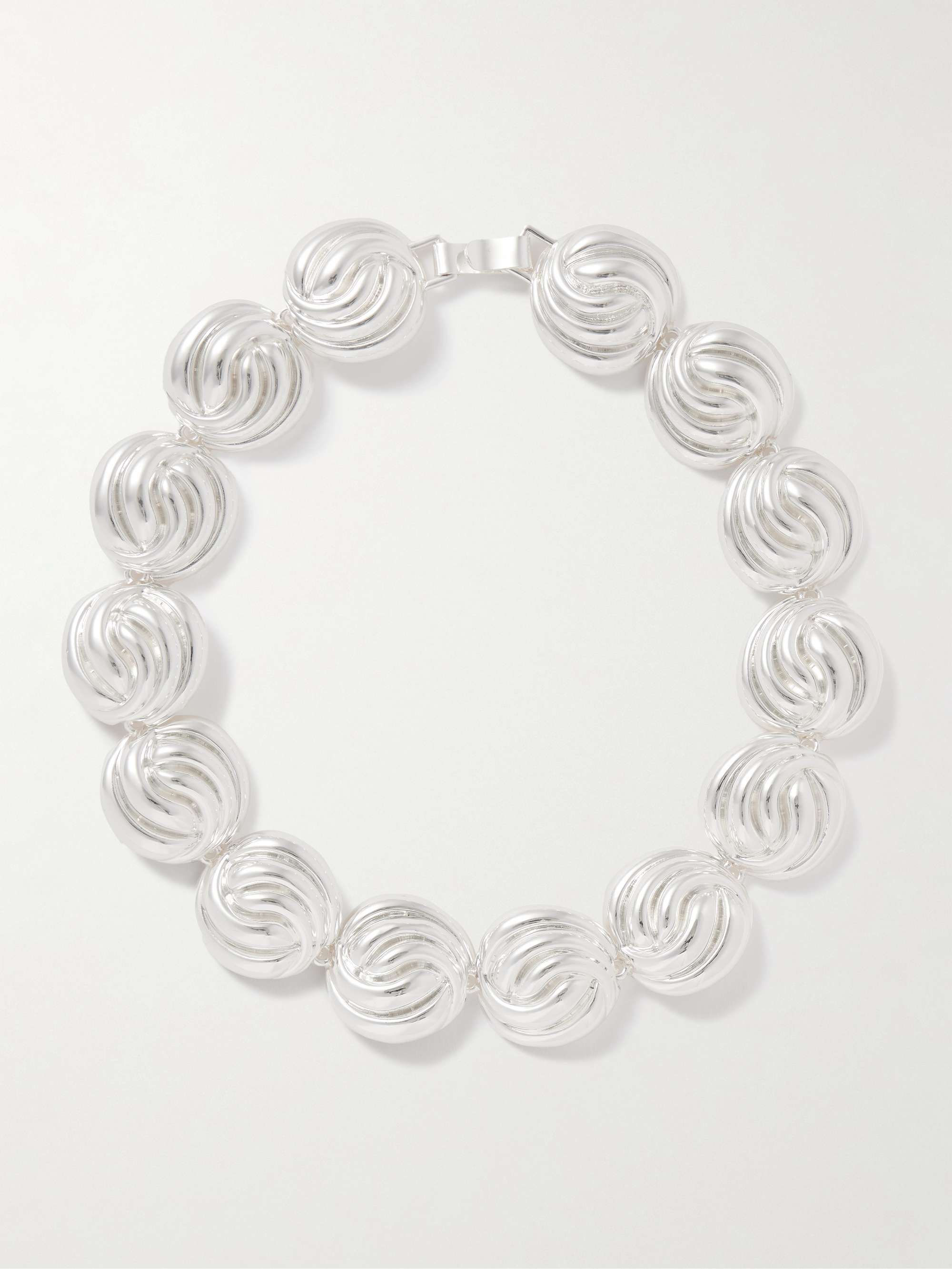 Knot Silver-Tone Necklace