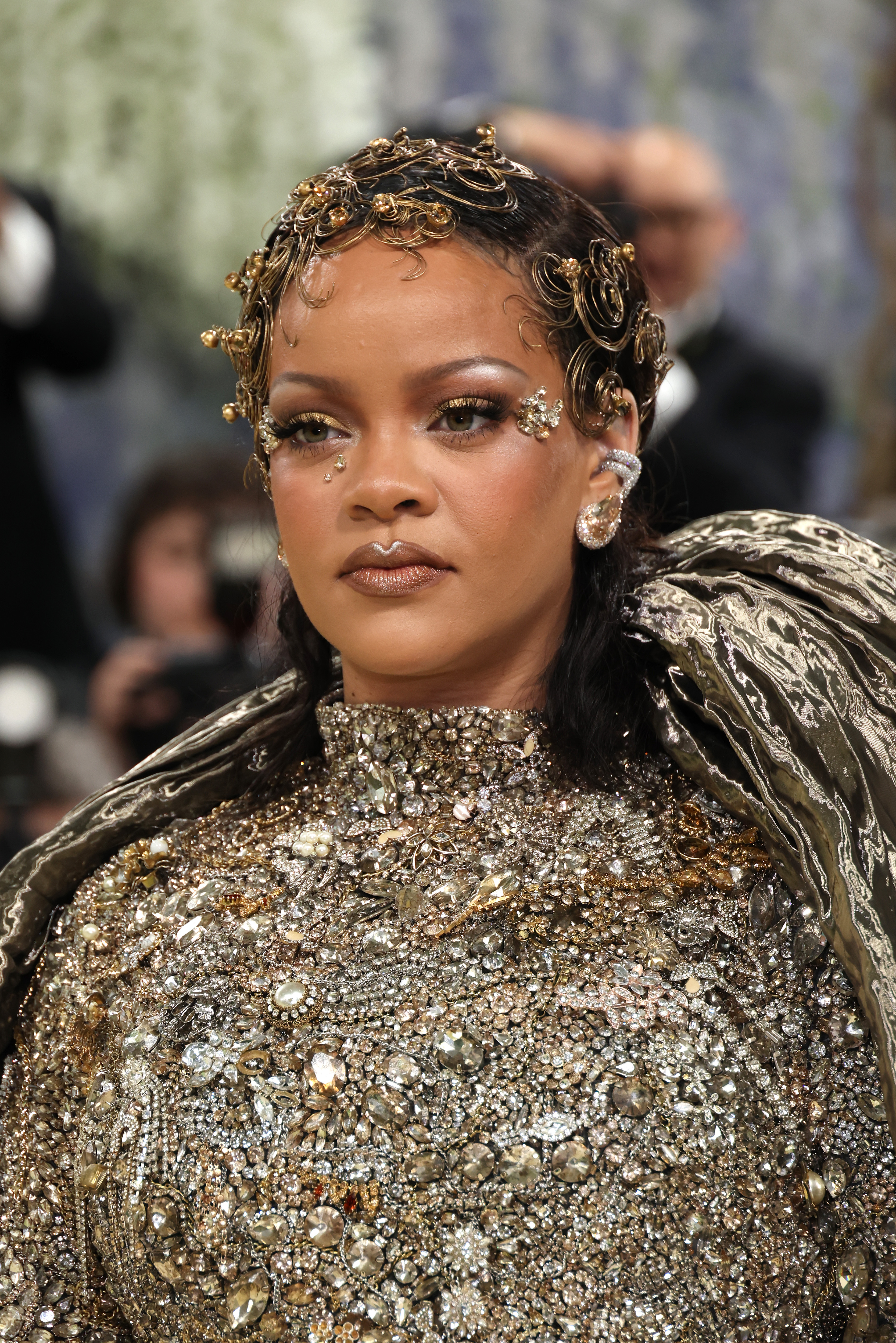 Rihanna attends the 2026 Met Gala celebrating "Costume Art" at the Metropolitan Museum of Art on May 04, 2026 in New York City.