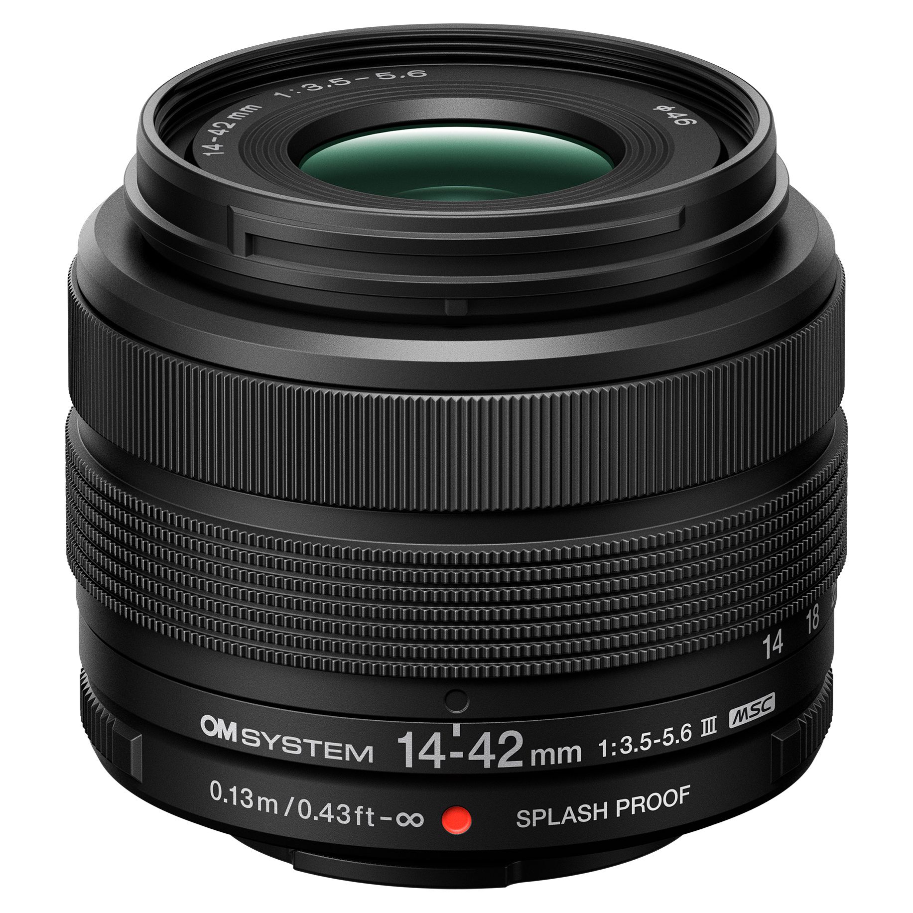 The OM System M.Zuiko 14-42mm f/3.5-5.6 III lens