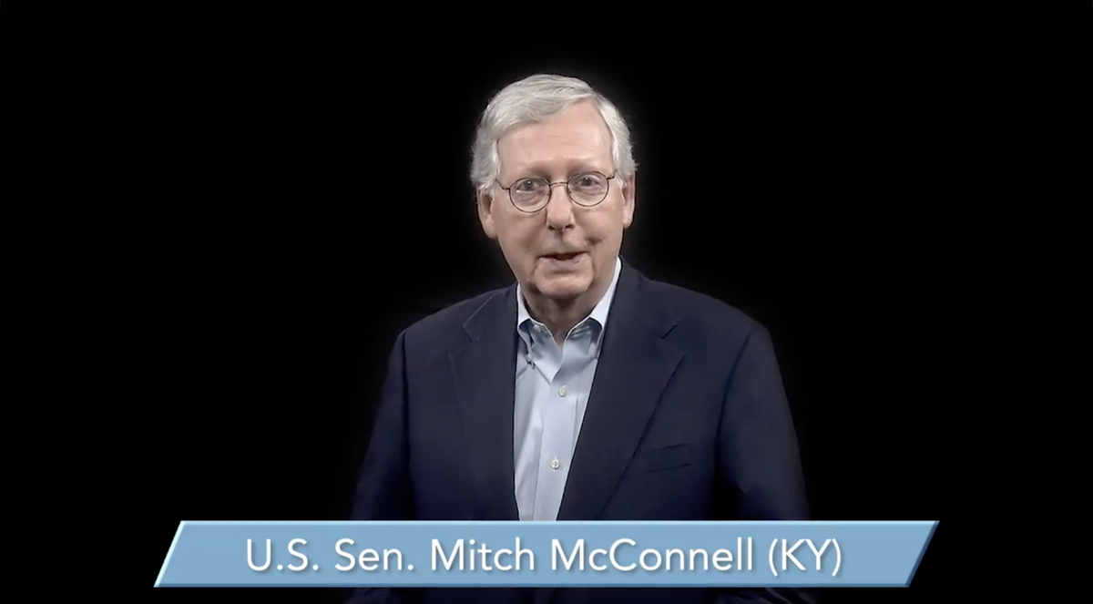 Mitch McConnell draws on his experience as a polio survivor in new ...