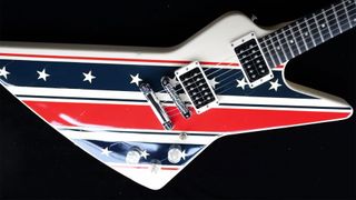 A 1980s Gibson Designer Series Stars and Stripes Explorer