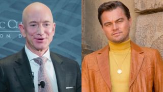 Jeff Bezos and Leonardo DiCaprio