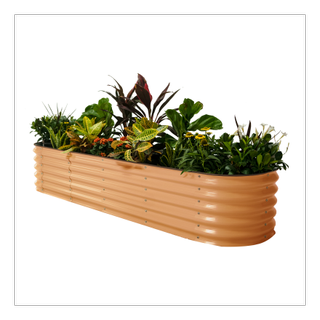 Orange 17" 9 in 1 Vego Raised Bed