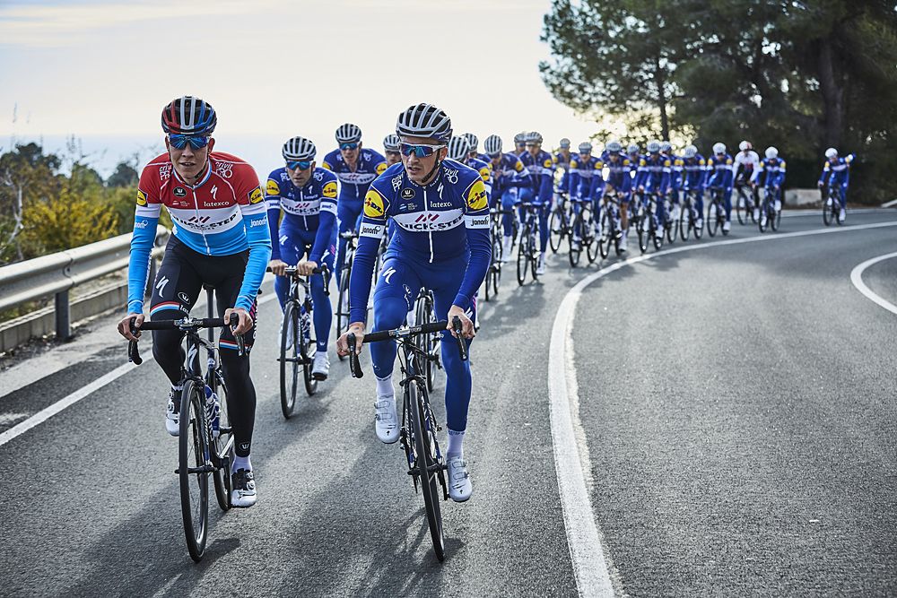 Quick-Step Floors training in Calpe