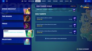 Fortnite Quests in Season 2 of Chapter 4 | GamesRadar+